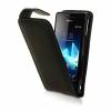Sony Xperia V Δερμάτινη Θήκη Flip - Μαύρο Sony Xperia V Δερμάτινη Θήκη Flip - Μαύρο